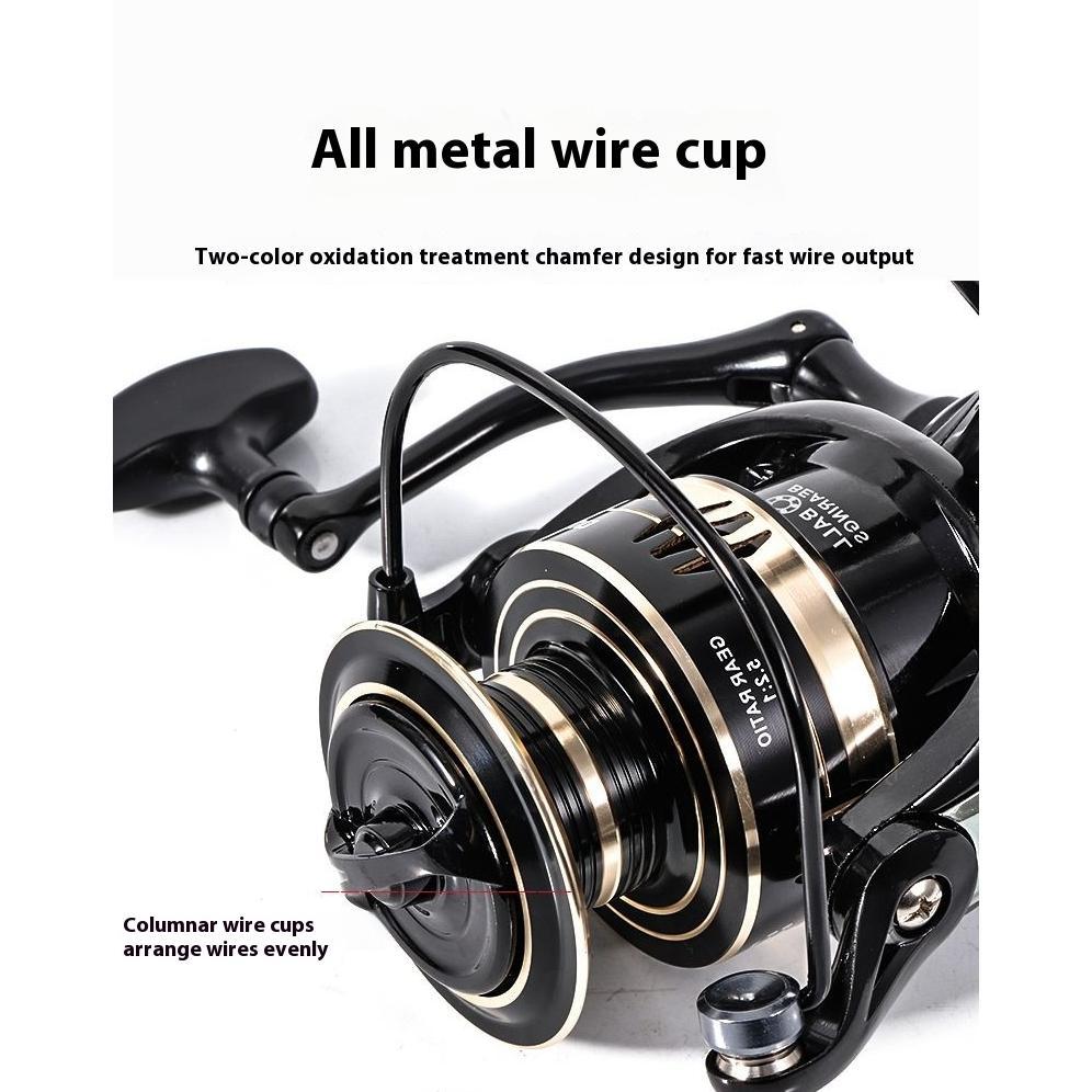 Big Sale Daido Reel Real Pancing Spinning Series Mg1000 - Mg7000 Gear Ratio 5.2:1 Premium Standard R