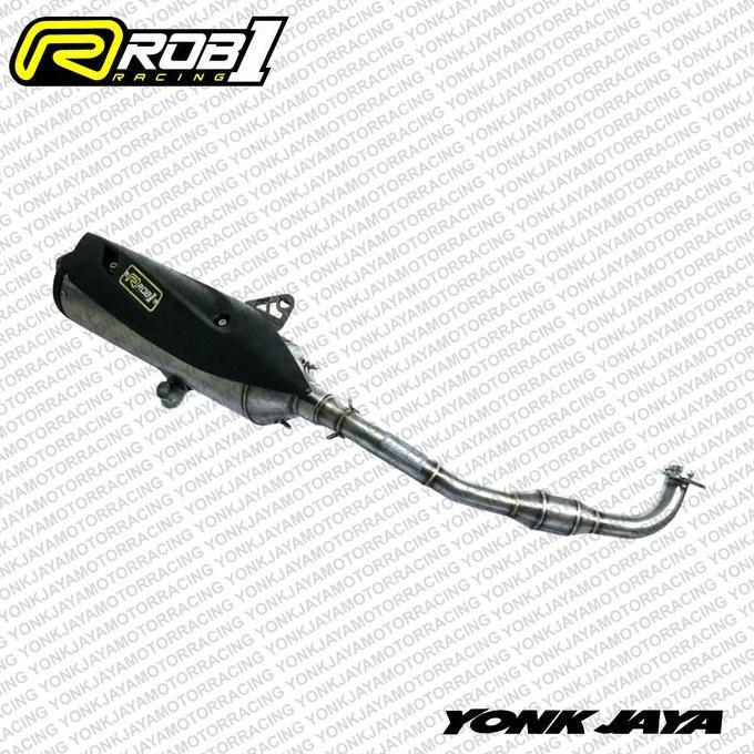 KNALPOT NMAX 2020 STANDARD CAP V STAINLESS MEGABOMB ROB1