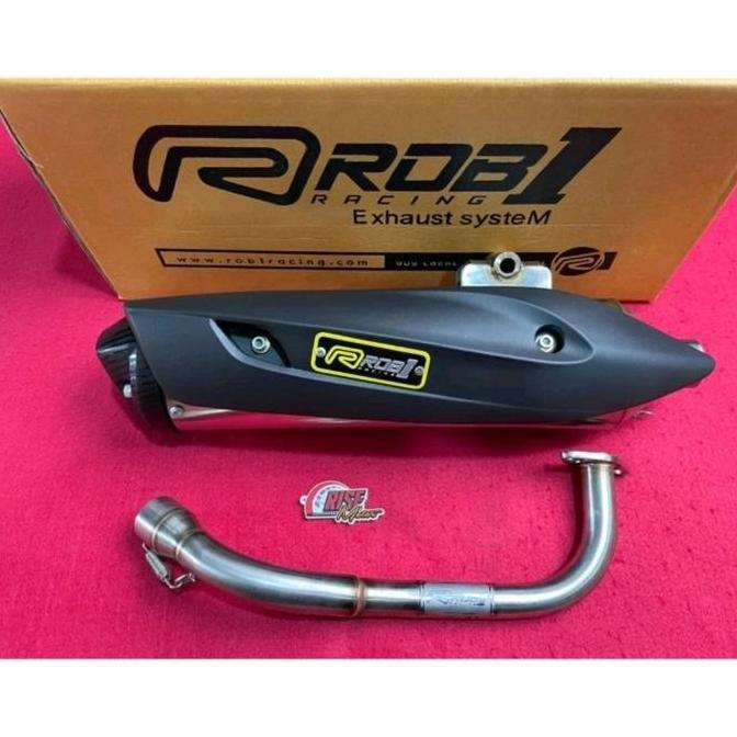 KNALPOT ROB1 VARIO 125 150 OLD CAP V COVER