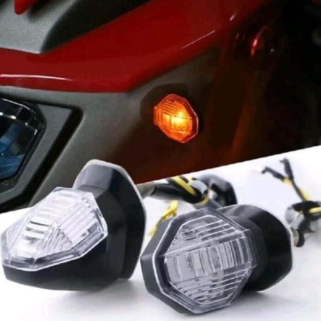 Lampu Sein Variasi Motor Sen CB150R Vario 150 Kecil Mini Universal LED