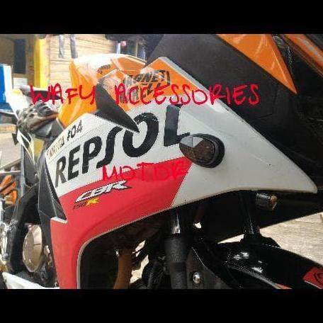 Lampu sein tempel led new cbr150 warna kuning