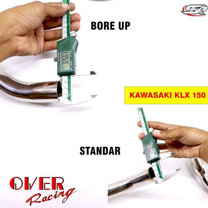 KNALPOT OVER RACING KAWASAKI KLX150 FULLSYSTEM