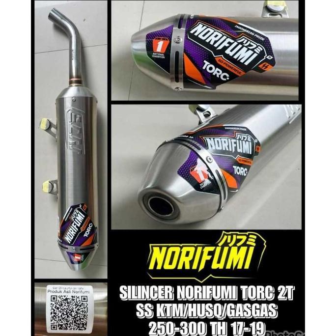 Silencer Knalpot KTM Husqvarna 2 tak Norifumi Torc