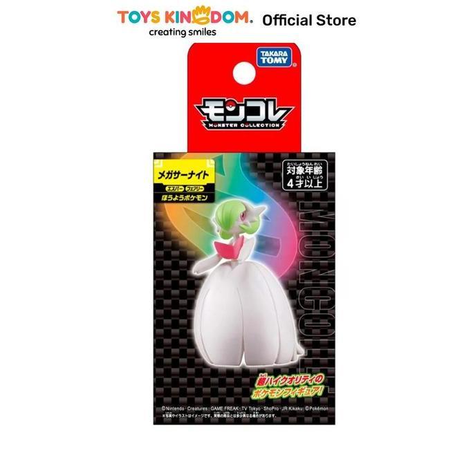 Toys Kingdom TAKARA TOMY Moncolle Mega Figure Pokemon Gardevoir - Putih Figur Miniatur Karakter Main