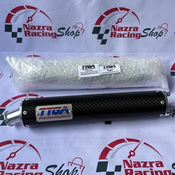 Silencer Tyga Carbon Orinal Knalpot 2Stroke 2Tak Ninja Tzm Nsr Rgr