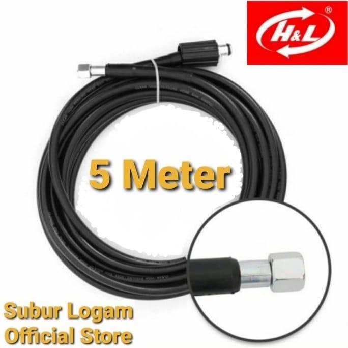SELANG JET CLEANER H&L 5 METER 5M UNTUK JET CLEANER DOUBLE THUNDER