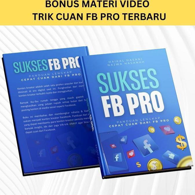 cukafindan_  - buku fb pro panduan sukses fb pro konten kreator