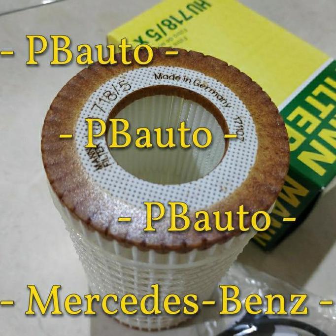 Parts- Filter Oli Mesin M112 W203 W211 W220 Merk Mann Mercedes Benz