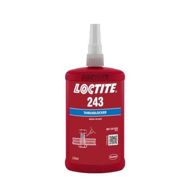 restyreyn- LOCTITE  272/271/262/263/243 250ML LEM THREADLOCKER LEM BAUT LEM BEARING 250ML Diskon