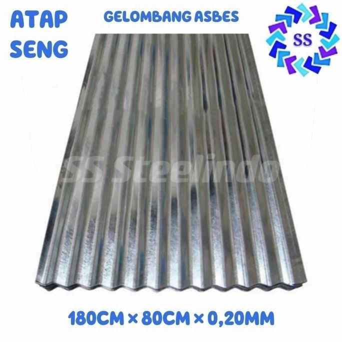 ATAP SENG GELOMBANG ASBES KECIL 1,8M