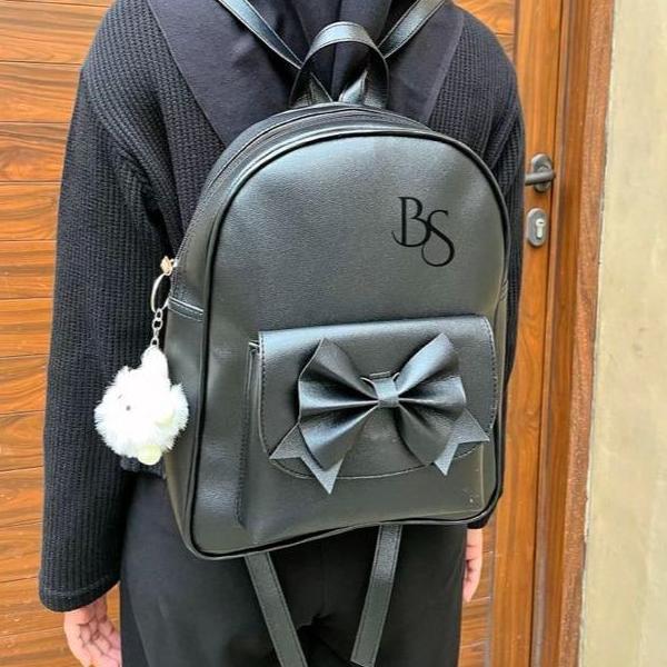 Cou- Zafira Tas Ransel Sekolah Nita Besar Kulit Sintetis Miniso T32 X L9 X P26Cm Dengan Resleting Ta
