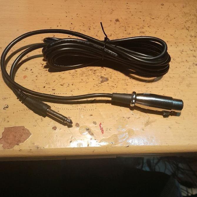 KABEL MIC MICROPHONE SM58 SM 58 SHURE UNTUK KARAOKE DAN CERAMAH 3 METER BBM27