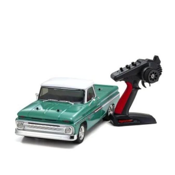 KY34435T1 KYOSHO FAZER MK2 1966 CHEVY C10 FLEETSIDE PICKUP LIGHTGREEN TQRC27