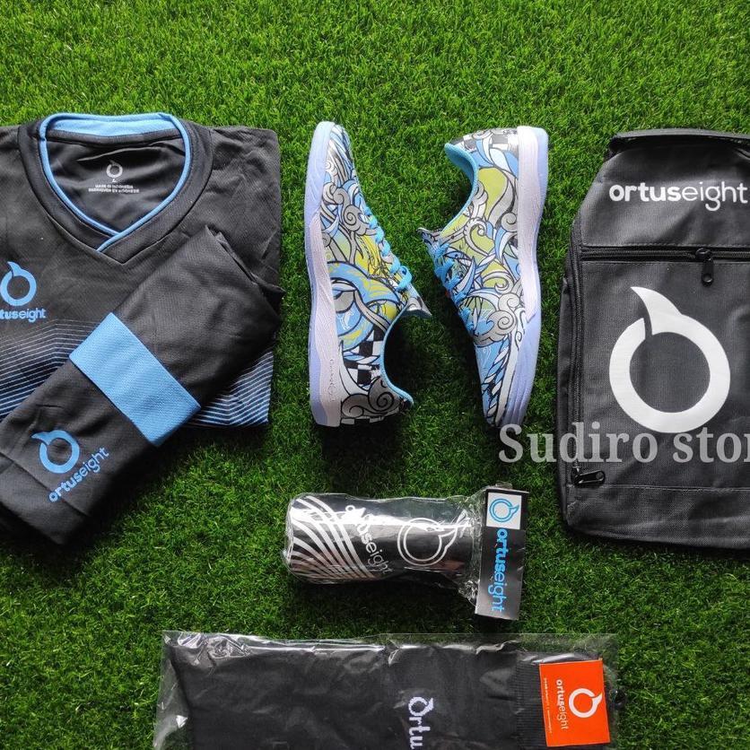 Sepatu Futsal Ortuseight Catalyst Bima Grade Original Terbaru  Paket Komplit Sepatu Futsal Ortus Bim