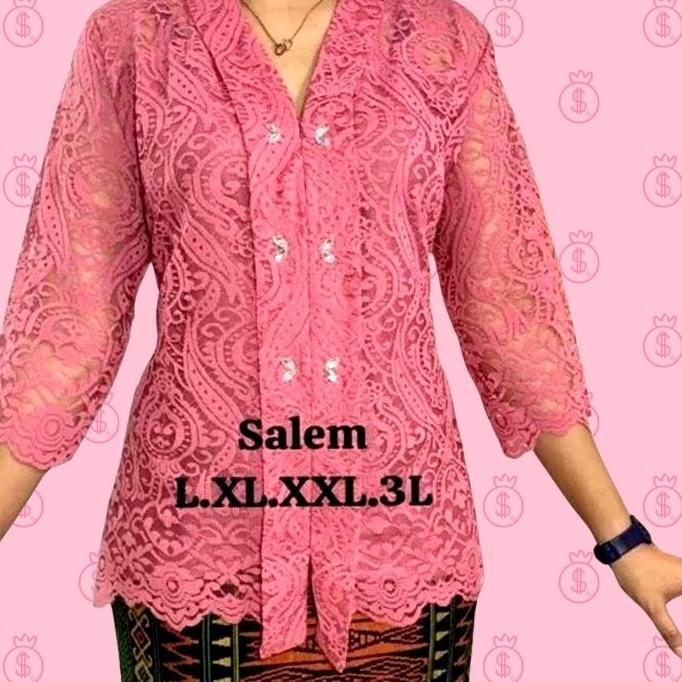 Atasan Kebaya Modern Model Kartini Atasan Brukat Payet Kebaya Brokat Mewah Terlaris