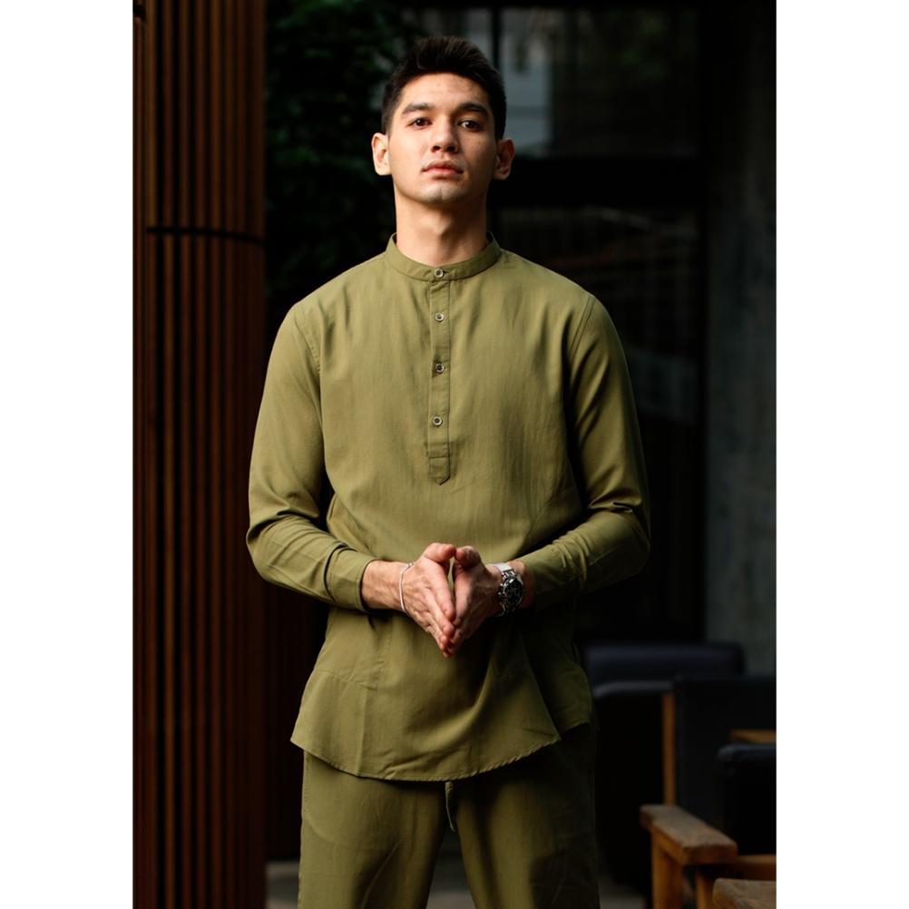 PROMO TERBARU OXCON Kemeja Setelan koko Kurta Moslem Wear