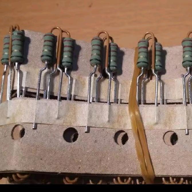 RESISTOR 220R 220 R 220OHM 220 OHM 1 WATT JAPAN KUALITAS BAIK BBM27