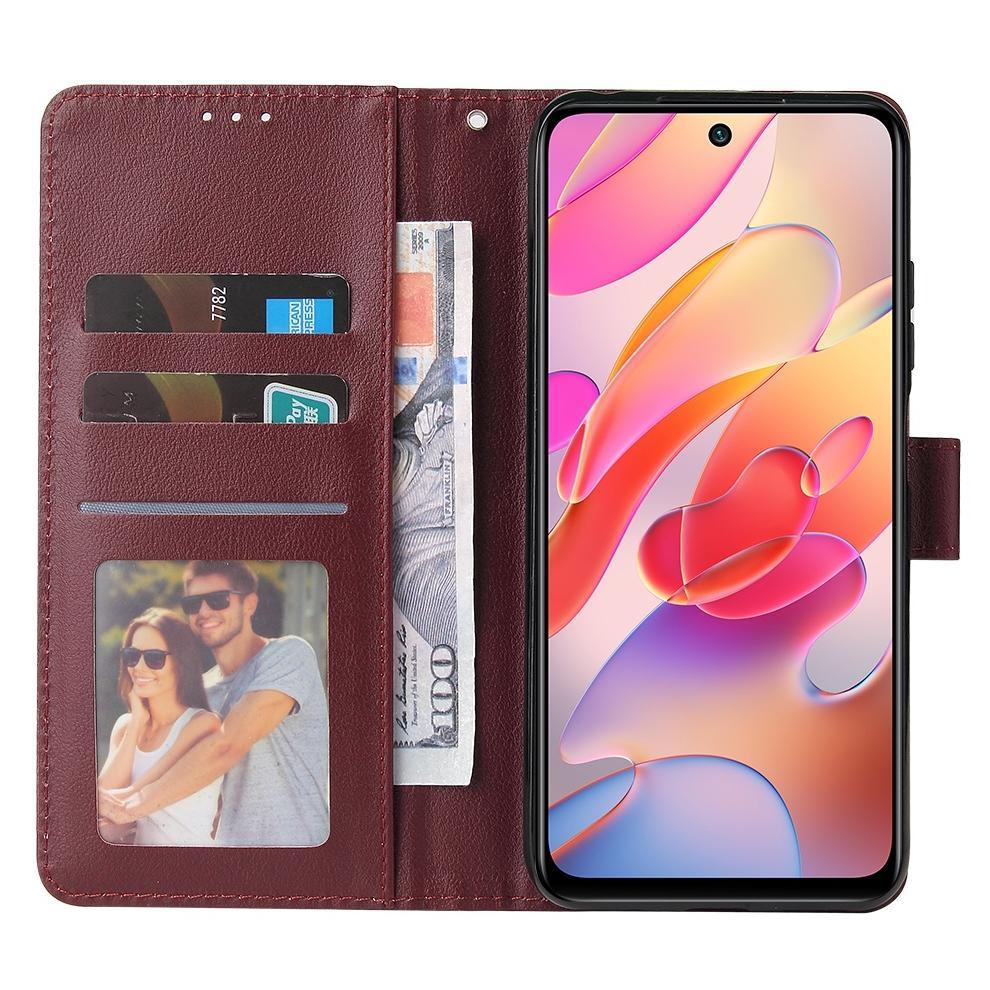 bestpromo xiaomi redmi 10 2022 leather case premium-flip wallet case kulit untuk xiaomi redmi 10 202