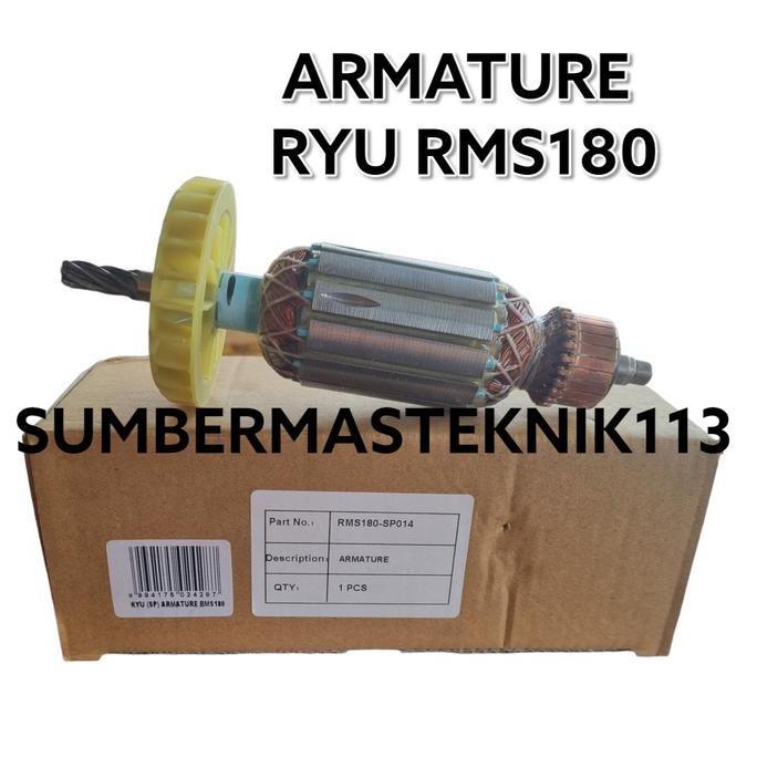 Diskon ARMATURE MITER SAW RYU 7" RMS180 ANGKER MESIN POTONG 7" RYU RMS180 smt113 Segera Dapatkan