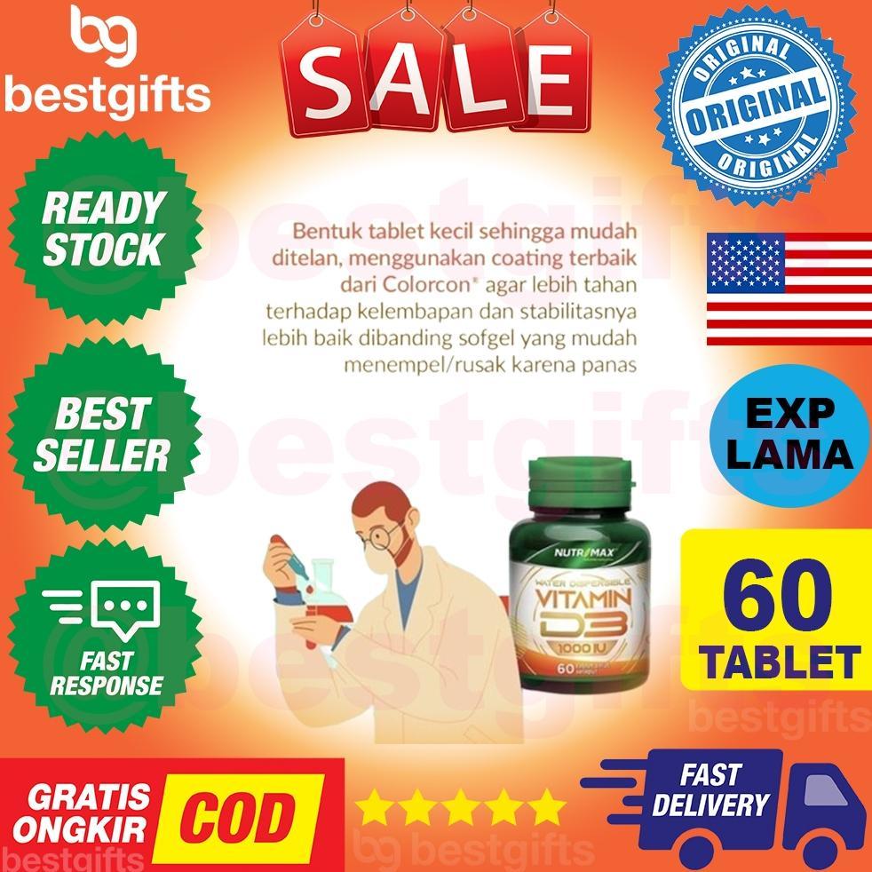 Nutrimax Vitamin D3 1000 Iu Vit D 1000Iu 60 Tablet