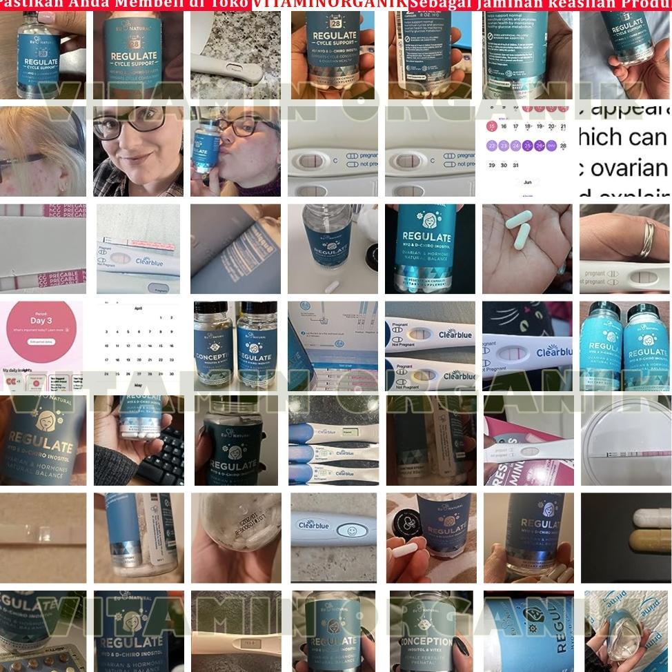 Eu Natural / Eunatural Regulate - Myo-Inositol & D-Chiro 40:1 120  Kapsul - Obat Pcos & Penyubur Kan