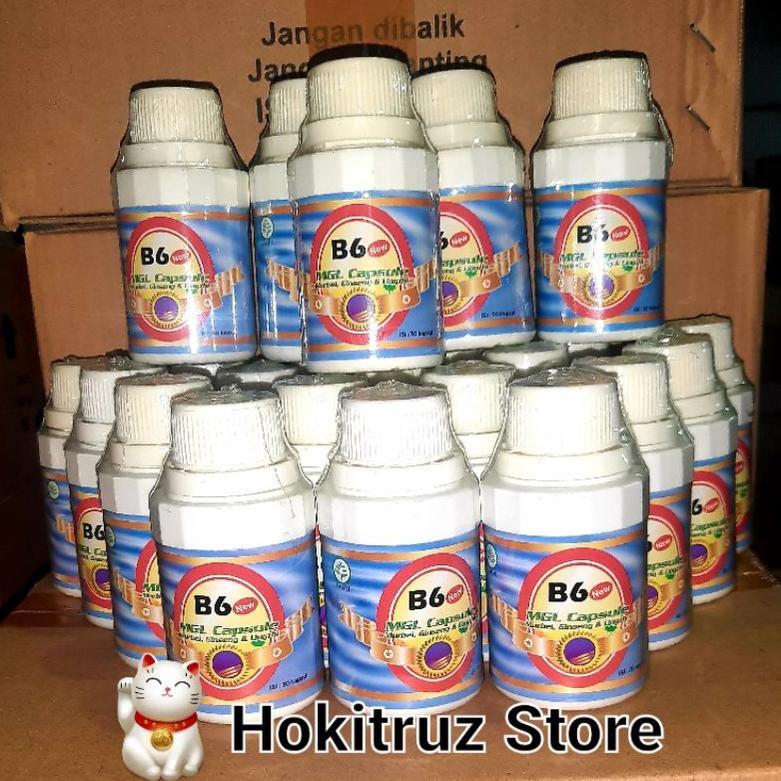 Kapsul Mgl Super B6 Herbal Alami 30 Kapsul