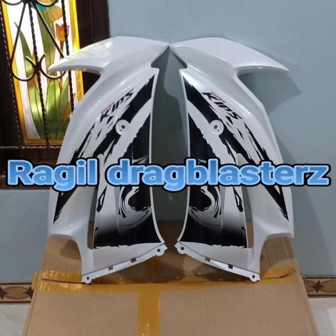fairing atas new ninja rr SE putih 2012 orinal