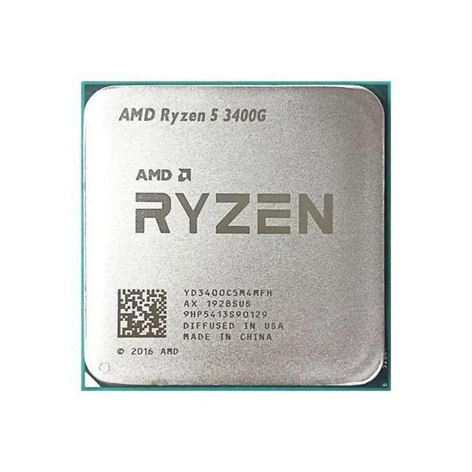 Oassi- Amd Ryzen 5 3400G Tray Resmi Tanpa Fan - Processor