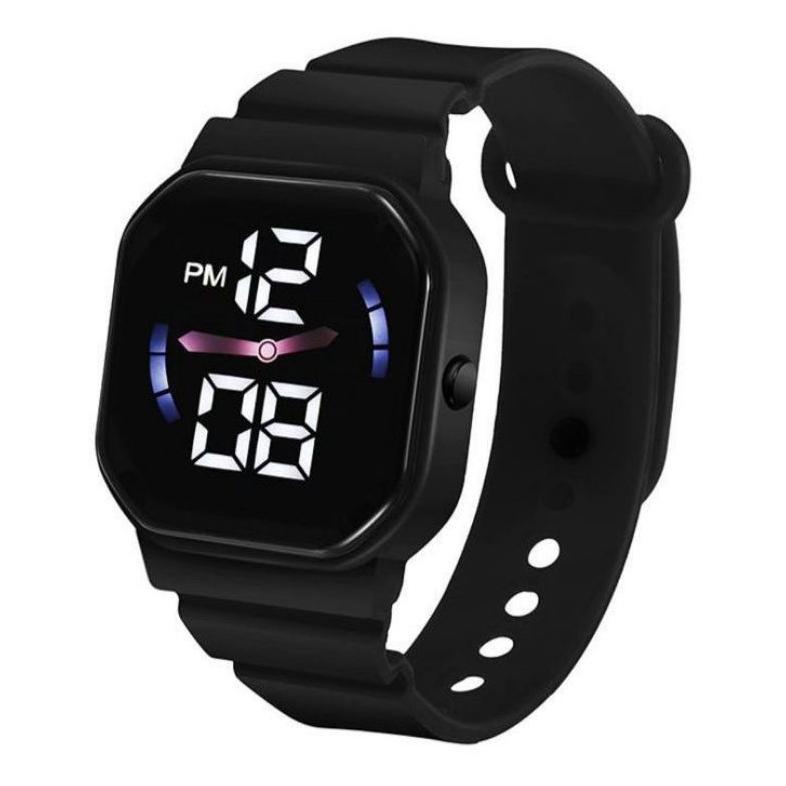 termurah jam tangan led digital pria wanita petak couple elektronik fashion