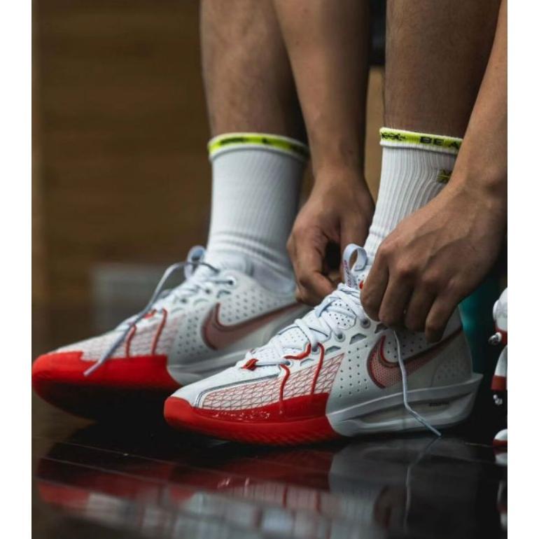 HOT PRODUCT NIKE ZOOM GT CUT 3 PICANTE RED ORIGINAL BASKET BALL