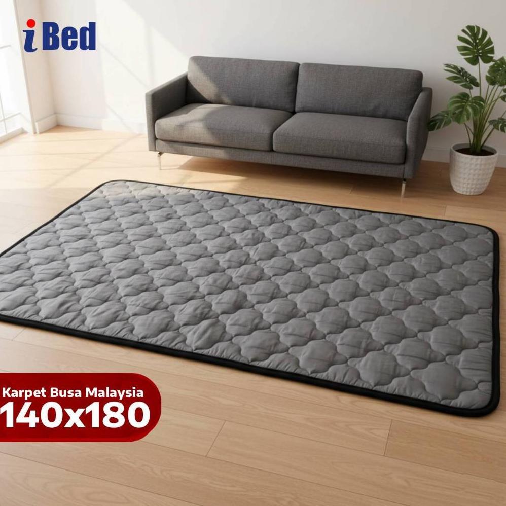 HOT DEALS Ibed Karpet Busa Malaysia Quilting Motif Polos Aesthetic