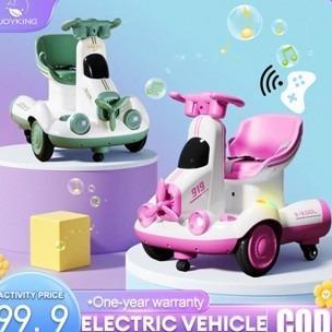 Promo Kereta Mainan Elektrik Budak Kids Electric Car Kids Electric Scooter 360 Degree Rotation