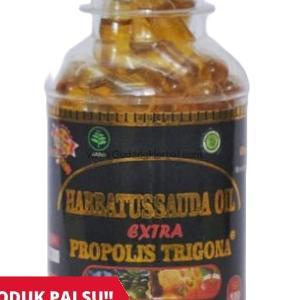 Habbatussauda Oil Plus Propolis Trigona Isi 100 Kapsul Jogja Natural Herbal