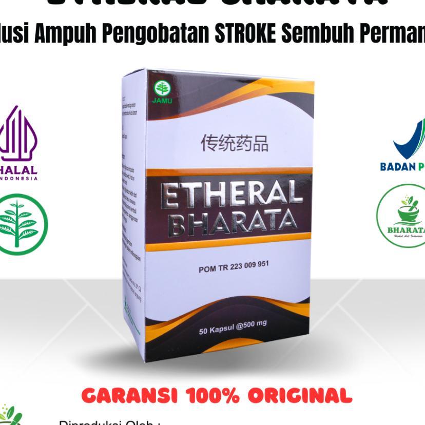 Obat Stroke Herbal - Etheral Bharata - Obat Struk Darah Tinggi Paling Ampuh