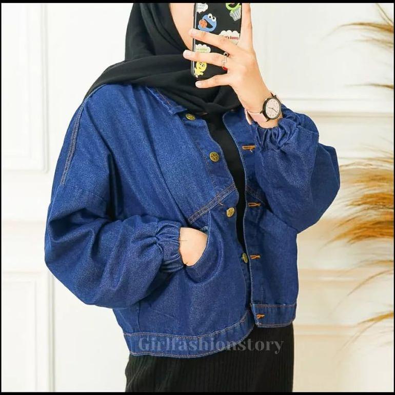 Discount JAKET DENIM JEANS OVERSIZE VINTAGE WANITA JACKET JINS OVERSIZE KEKINIAN JAKET VINTAGE LENGA
