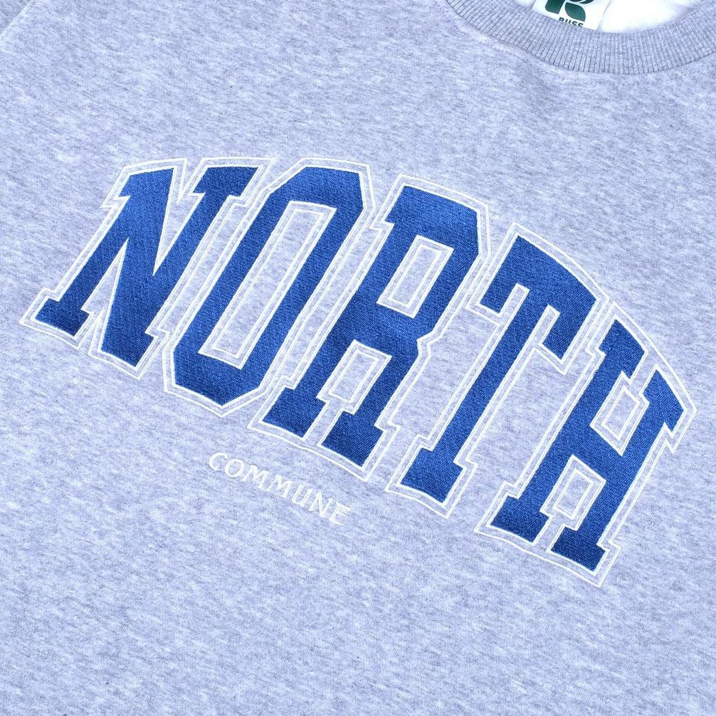 NEW PRODUCT Russ Sweater Crewneck Pria North Misty ( Up To Big Size )