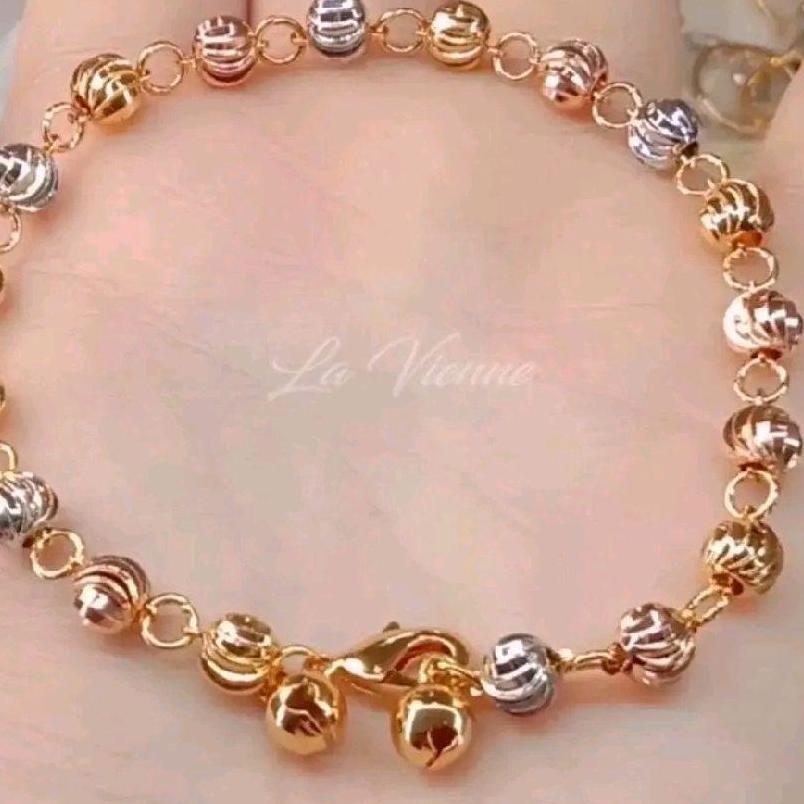 Gelang Tangan Wanita Biji Lada Kombinasi Motif / Gelang Biji Lada