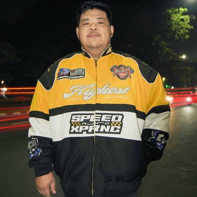 PREMIUM JAKET JACKET MOTOR NASCAR HIGHEST HNS JUMBO OVERSIZE BIG SIZEJAKET MOTOR NASCAR HIGHEST HNS1