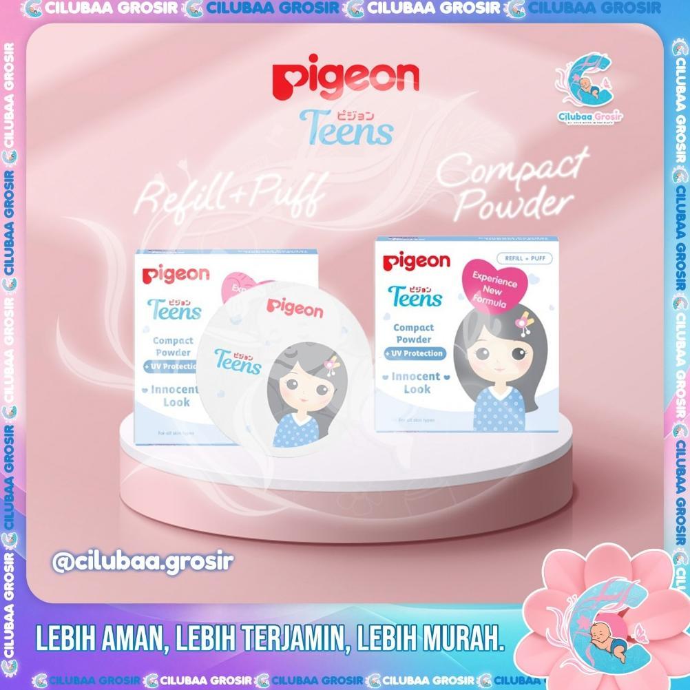 PIGEON Teens Compact Powder UV Protection || Refill Compact Uv Powder Pigeon 14gr