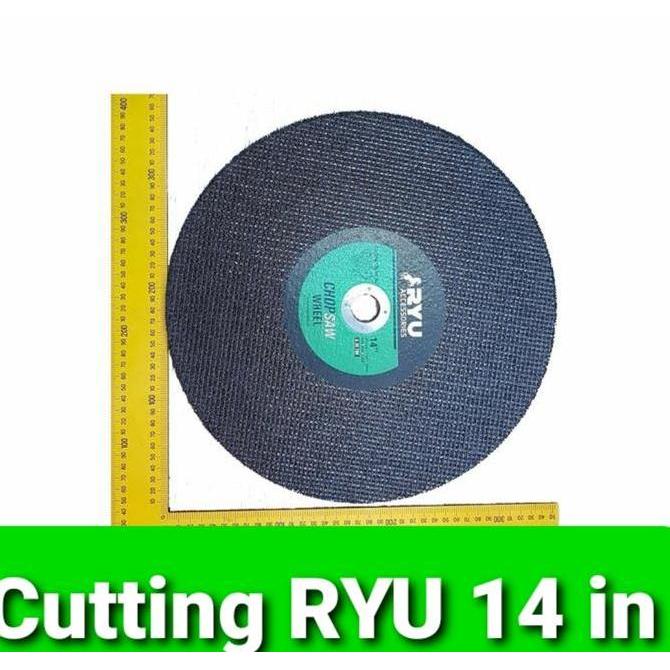 Batu Potong Gerinda Duduk 14" Cut Off Wheel 14 Inch RYU Chopsaw Wheel