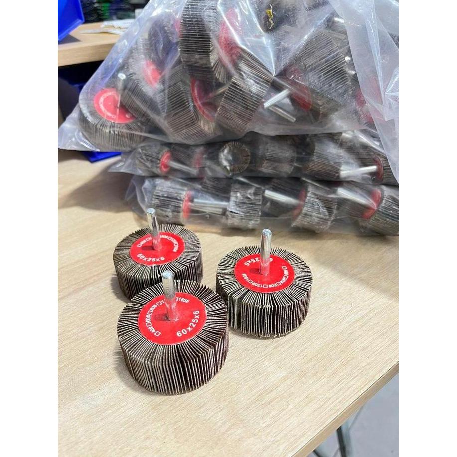 Bng- Tuner Amplas #600 M60 Amplas Buffing / Rotary Fan Grinder / Mata Kipas Gerinda Amplas Susun 60M