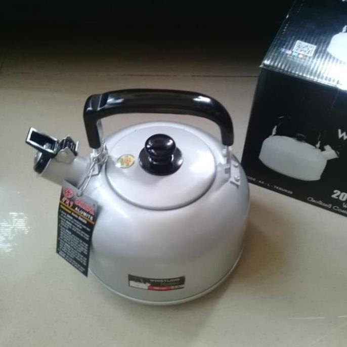 fluttersheez Teko Bunyi Alumunium Teko Siul Maspion 5Liter-24cm Diskon