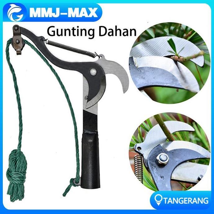 LEGOLANT Gunting Dahan Tarik/Gunting Dahan Pohon Pisau Tali Gergaji