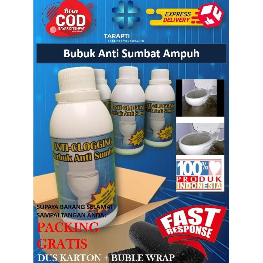 Bubuk Anti Sumbat Saluran Air Mampet / Obat Saluran Air Tersumbat