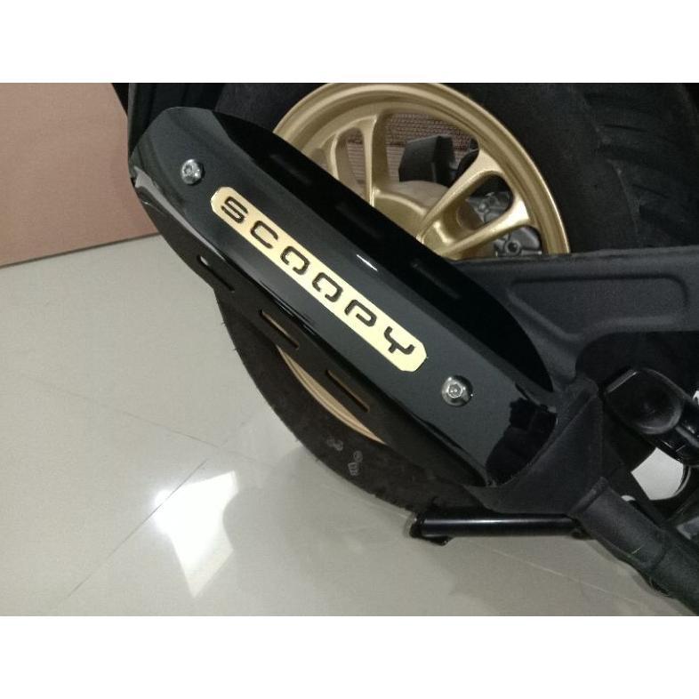 aksesoris scoopy 2021 - 2024 paket garnish cover radiator lamp variasi emblem scoopy