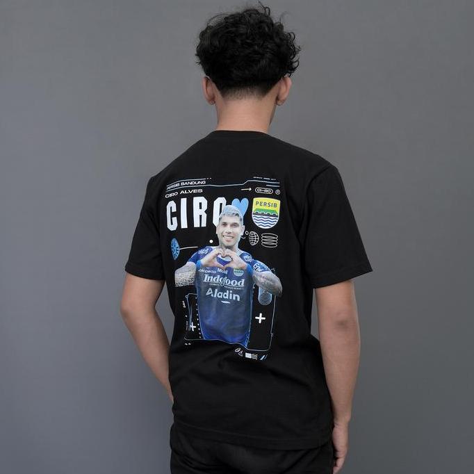 Riore- Fanatica Sport - Maung Ciro Persib - Kaos Bola Cotton Combed 24S Unisex