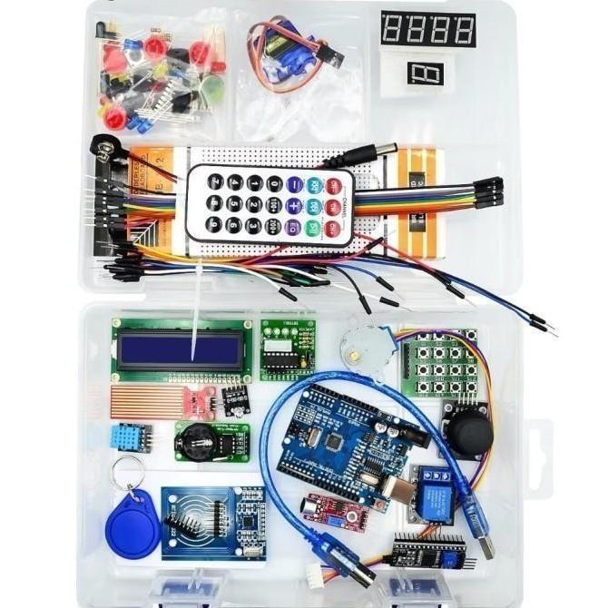 Starter Kit Arduino Uno R3 Atmega328 Lengkap Paket Belajar Arduino [terbaik]