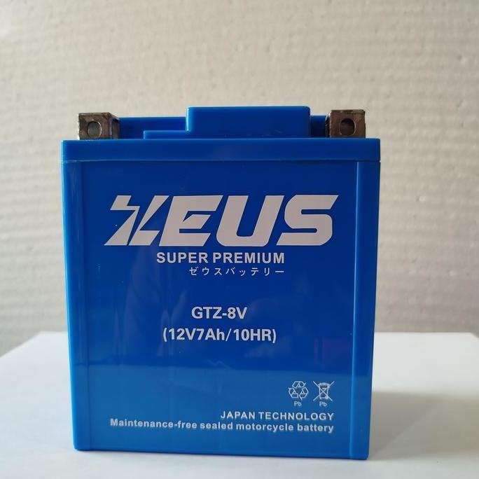 AKI MOTOR CBR250 , NMAX OLD ZTZ-8V-MF GTZ8V ZEUS AKI KERING R25 MOTORCYCLE BARU