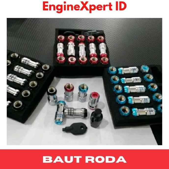 BAUT RODA RACING NUT VOLK RAYS FORMULA 1.5MM READY