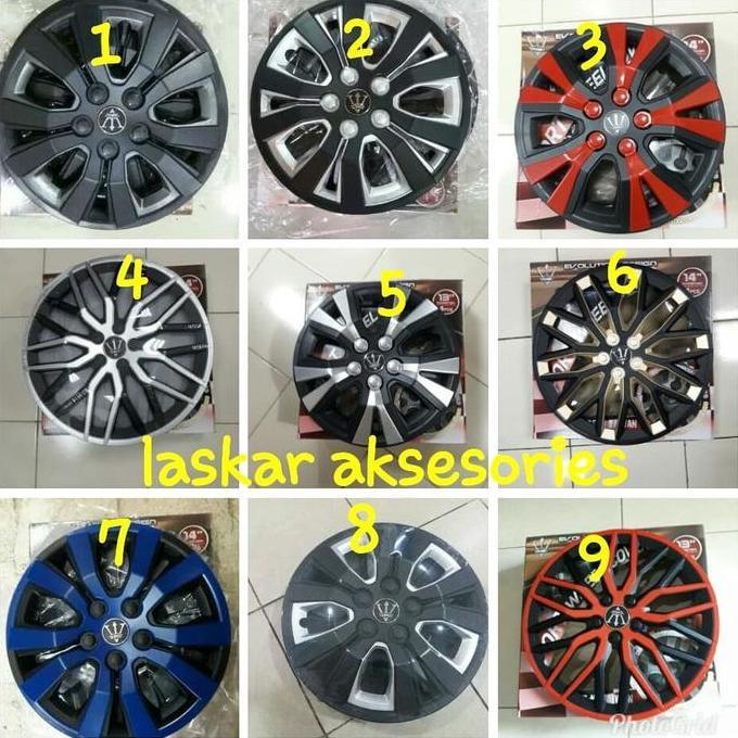DOP RODA / VELG MOBIL NISSAN DATSUN GO / GO+ RING 13 / 14 READY STOCK